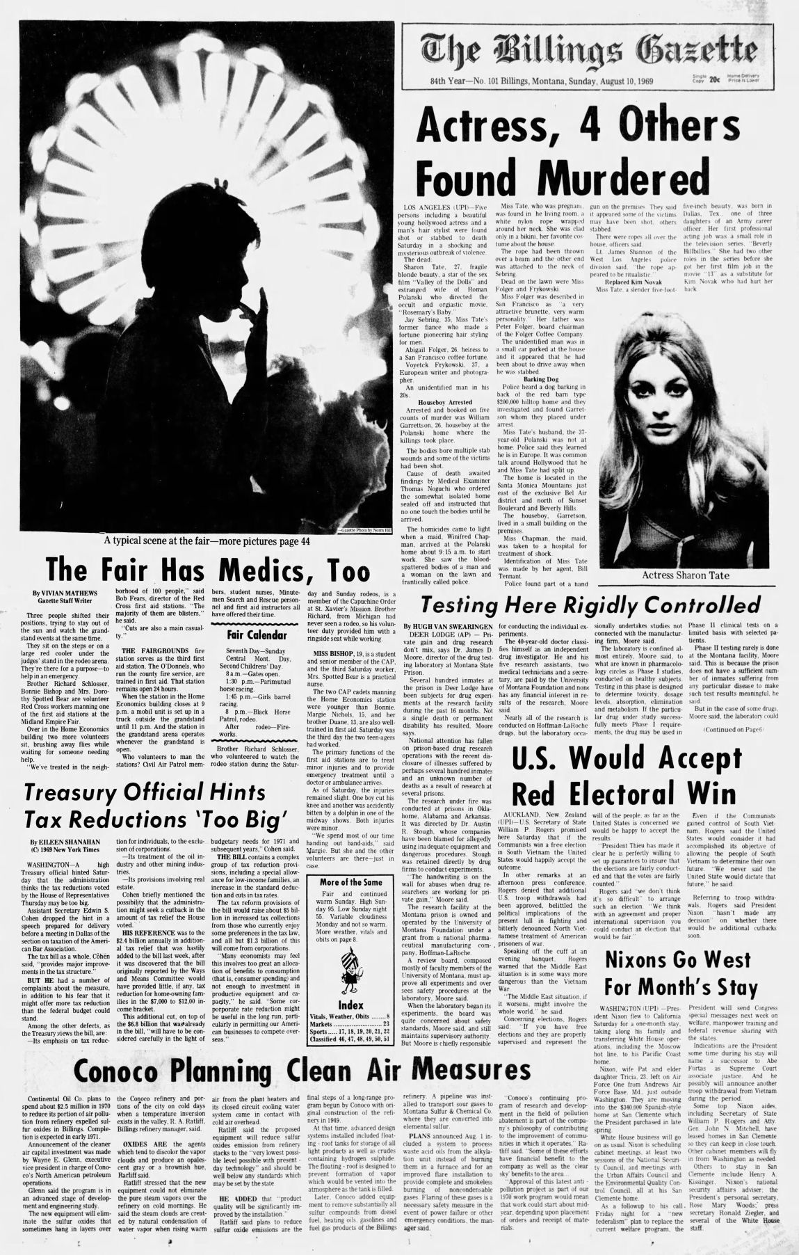 Aug. 10, 1969: The Billings Gazette